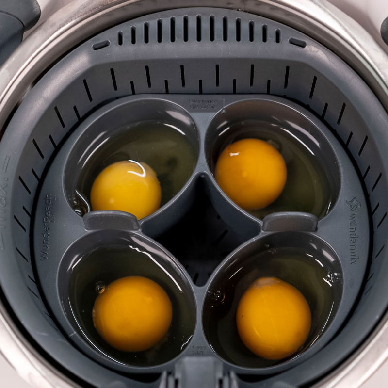 mixegg Pocheuse à œufs compatible avec Thermomix TM6 TM5 TM31, pocheuse à  œufs, accessoires : : Cuisine et Maison